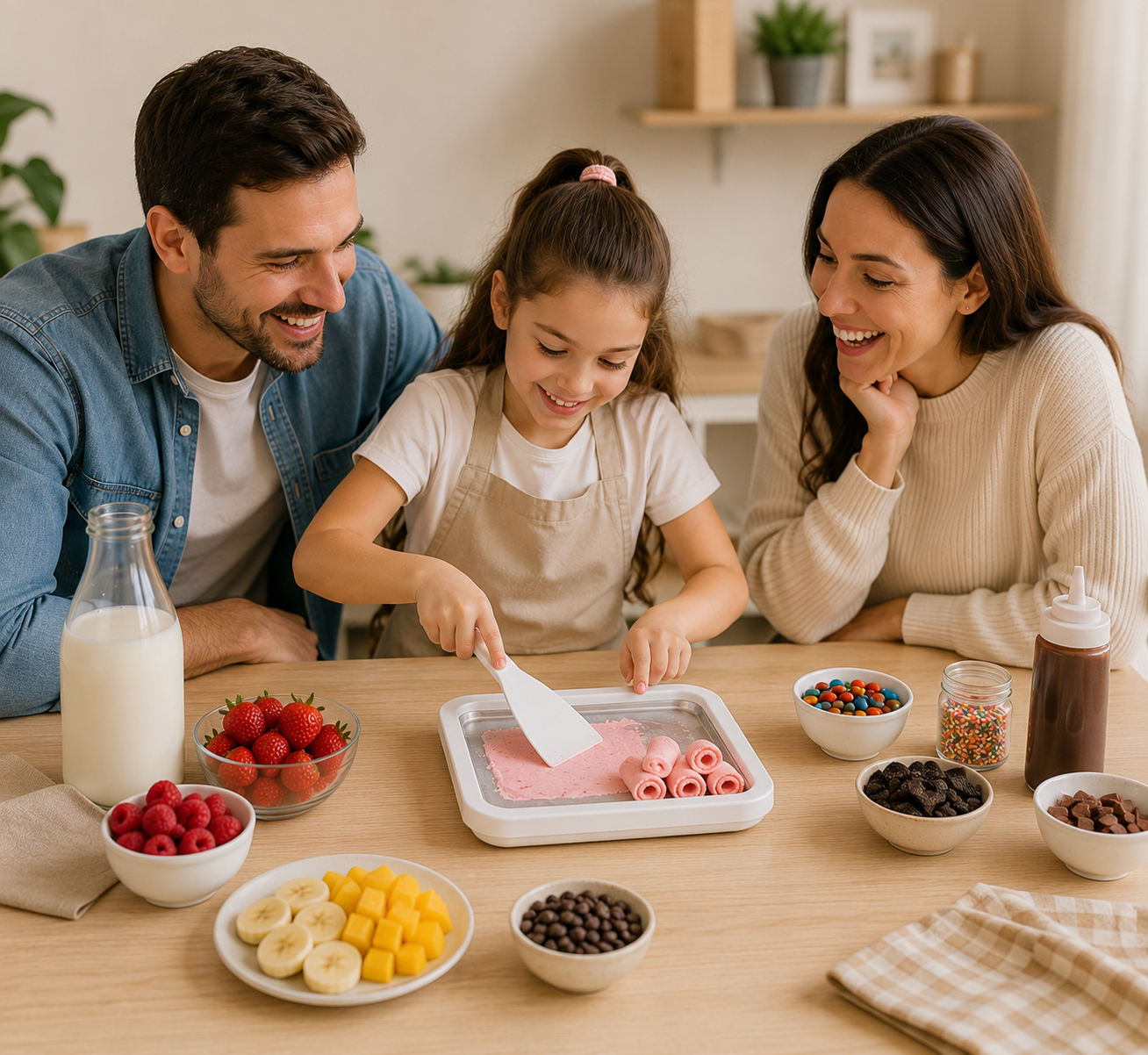Rollyo | Plancha Para Hacer Helado Enrollado