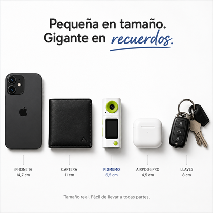 PixMemo® | Mini Cámara Llavero